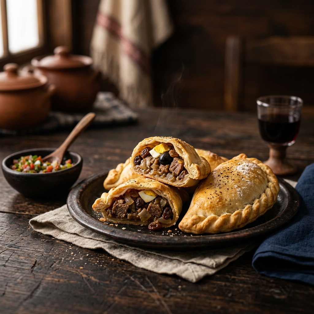 Empanadas de pino caseras